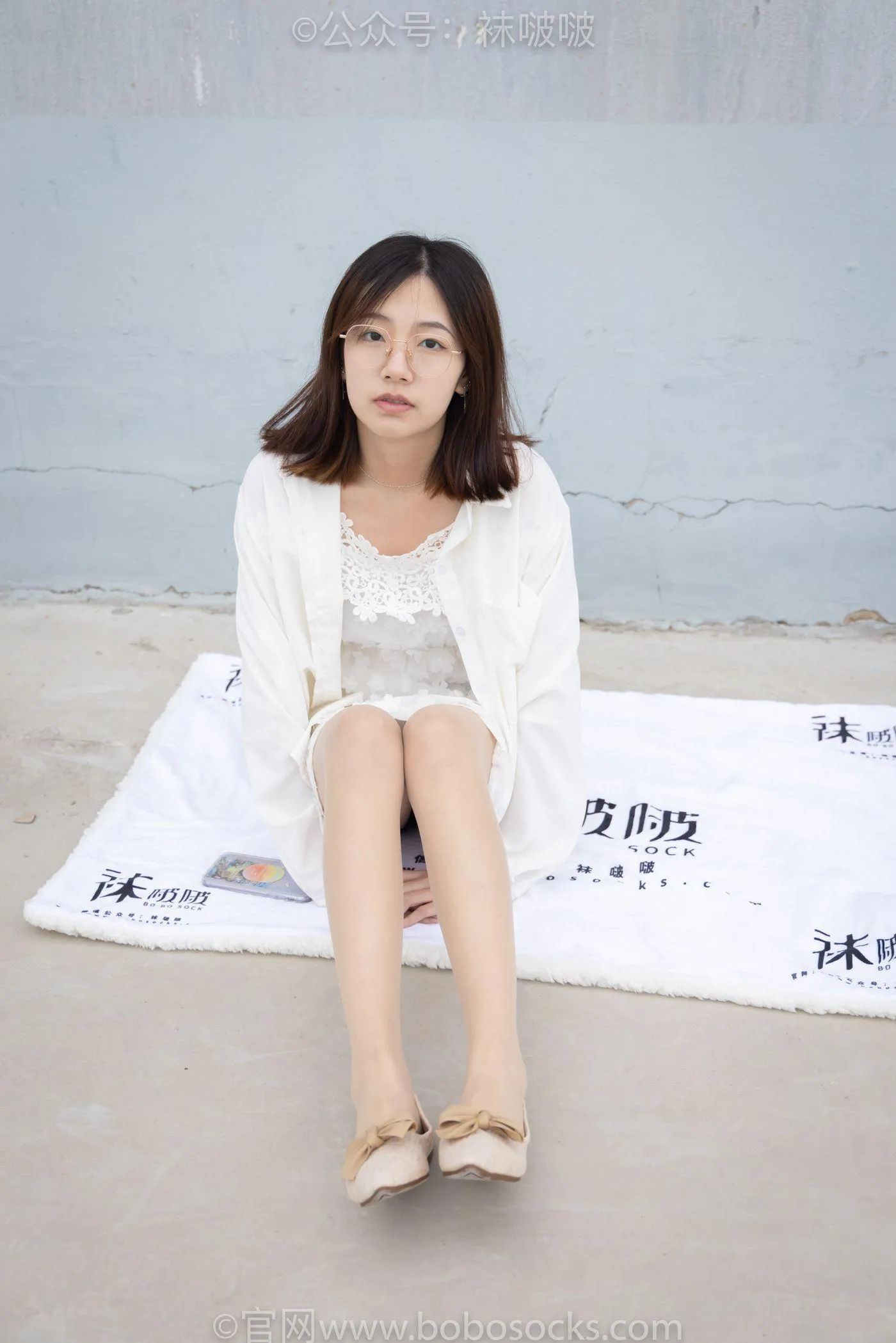 [BoBoSocks袜啵啵]NO.048 小甜豆-平底鞋、肉丝 [146P]插图5